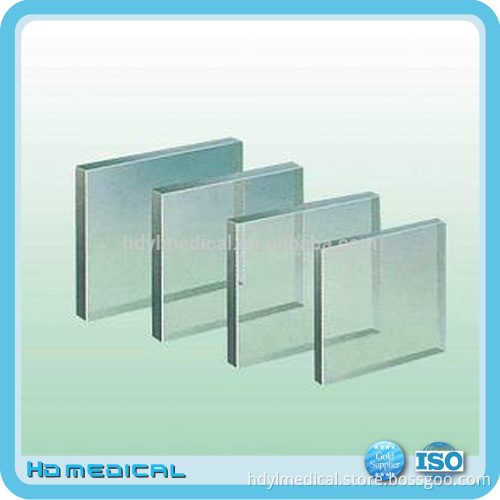 medical protective x ray room lead glass